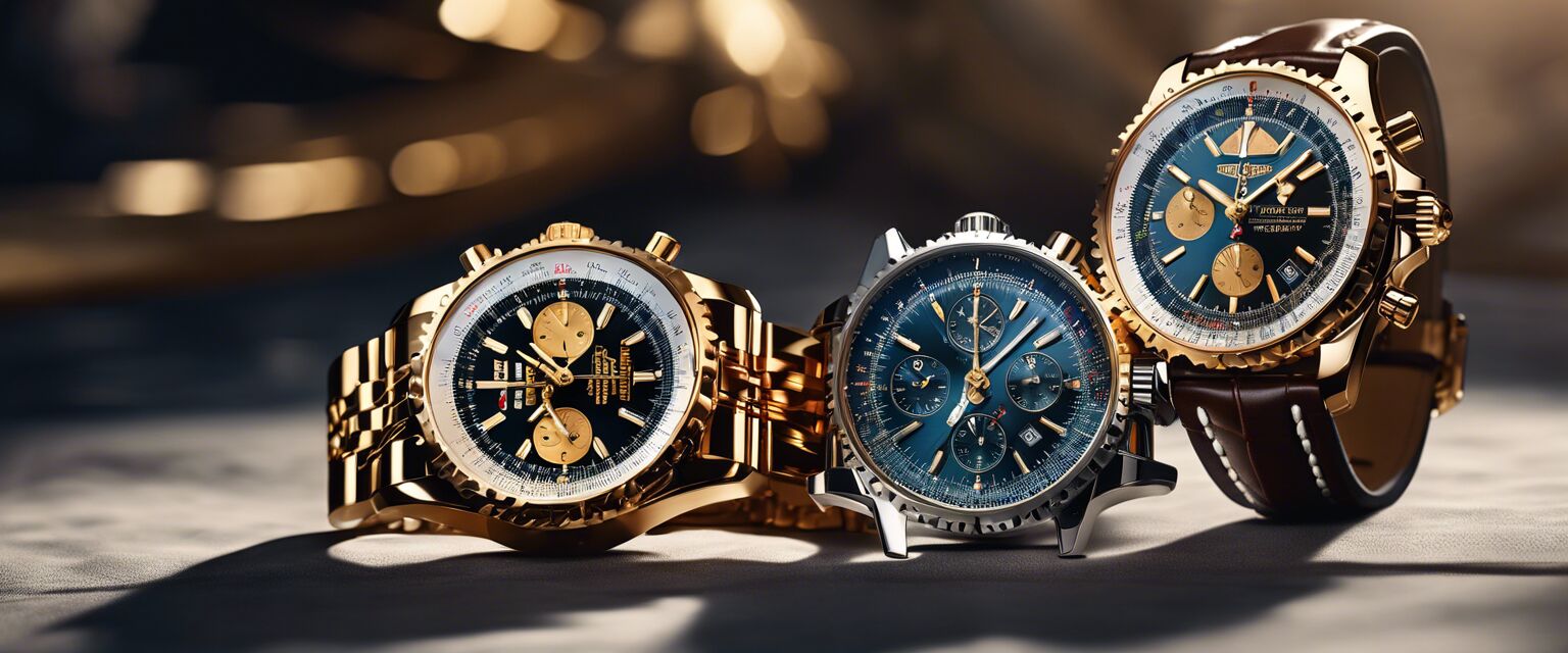 Collection of Breitling watches