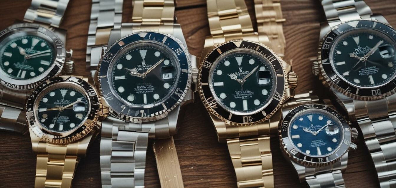 Rolex watch collection image